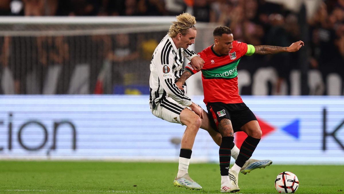 NEC-aanvoerder Tjaronn Chery na Europese afstraffing: ’Juventus was een maatje te groot’