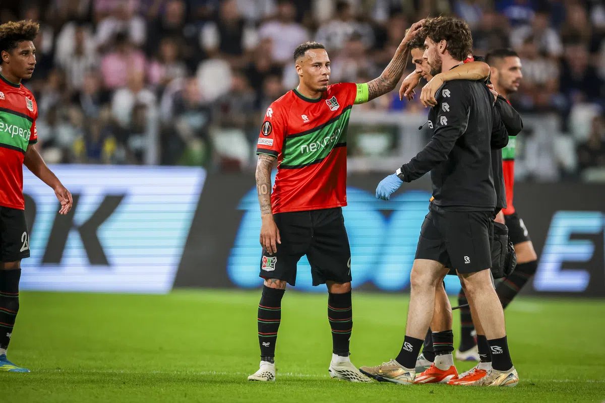 NEC-captain Chery houdt geloof in strijdplan Schreuder na 'zware avond'