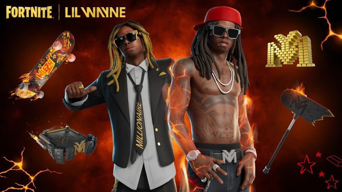 Lil Wayne arriva in Fortnite: un trailer conferma la collaborazione