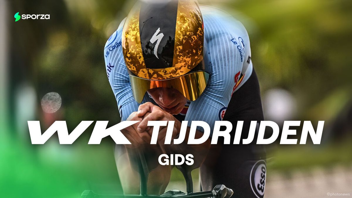 Vlak parcours, Belgische topfavoriet en volledig live bij Sporza: dit mag je verwachten van het WK tijdrijden