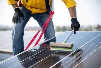 Wanneer is het tijd om je zonnepanelen schoon te maken? En hoe ga je efficiënt te werk zonder schade te veroorzaken?
