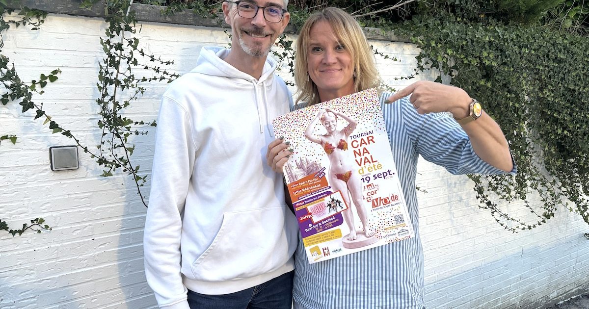Carnaval d’été à Tournai : Georgette et Roger s’apprêtent à régner en blanc