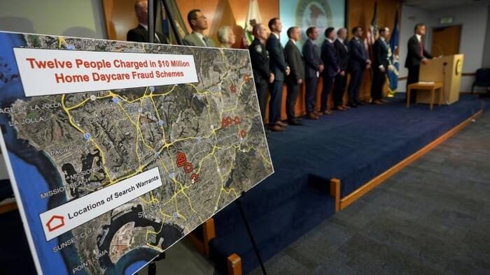Task Force Arrests 12 In $10 Million Daycare Fraud Scheme In San Diego