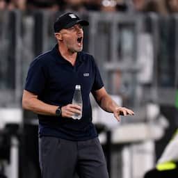 NEC-trainer Schreuder kritisch na optreden bij Juventus: 'Die bal kop ik zelfs weg'