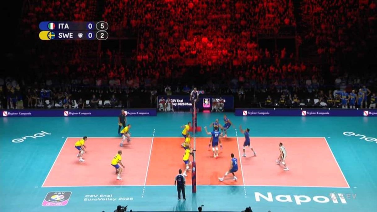 Europei volley, Italia-Svezia 3-0: gli highlights