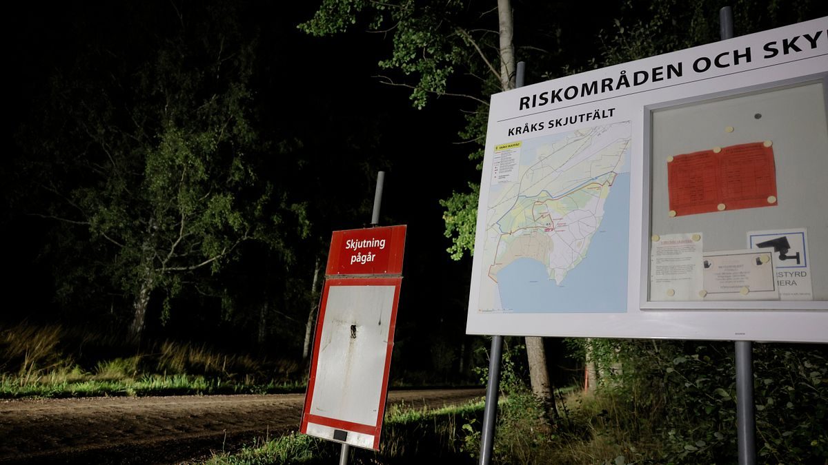Olyckan i Karlsborg skedde under träning