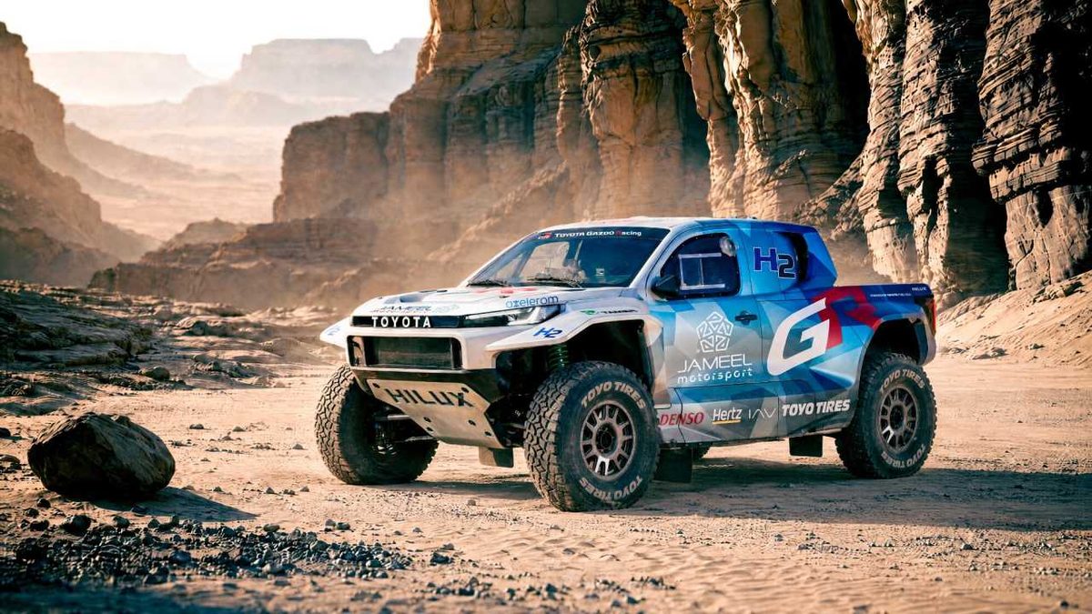 Toyota ska köra Dakar-rally på vätgas