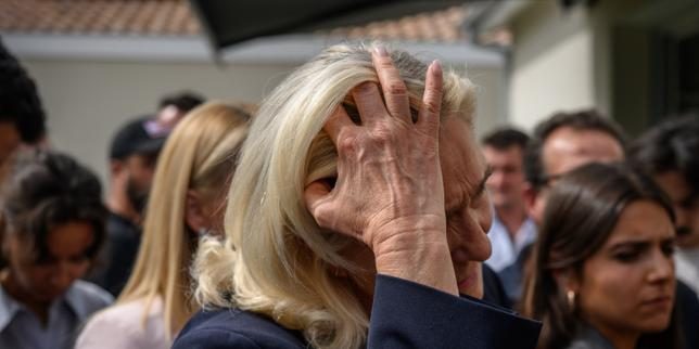 Présidentielle 2027 : au Porge, village sinistré où « personne ne croit plus à la politique », Marine Le Pen face à des…