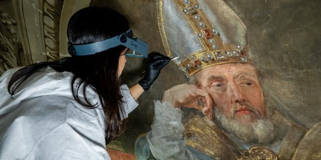 A Paris, les peintures de Philippe de Champaigne retrouvent leur éclat à la chapelle Sainte-Ursule de la Sorbonne