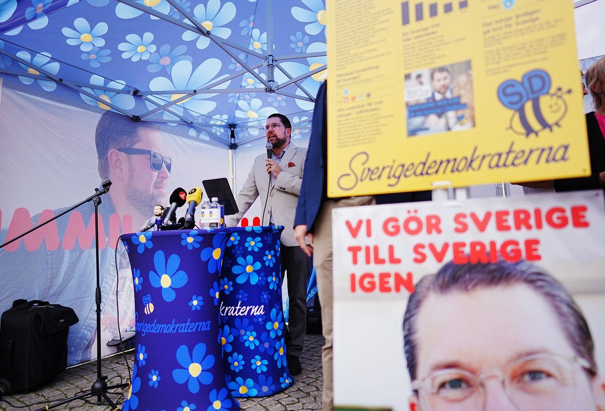 Sverigedemokraternas leder tordner mot «islamistiske stemmer»