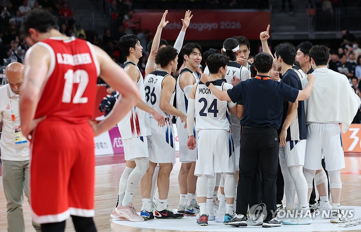 [아시안게임] '이현중 26점' 남자 농구, 12년 만에 결승행…일본과 격돌(종합2보)