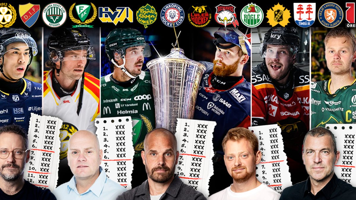 SHL-panelen: Tabelltipsen säsongen 2026/2027