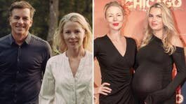 Julia Dufvenius och Christopher Wollters lycka – har fått barnbarn