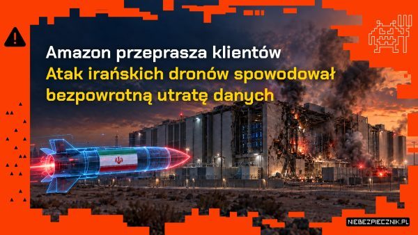 Dane klientów Amazona bezpowrotnie stracone. Winne irańskie drony.