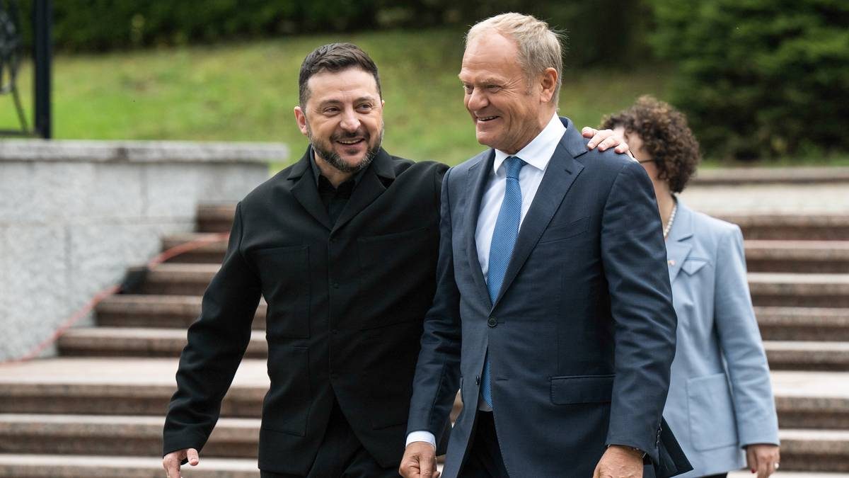 Tusk w Kijowie, Zełenski ogłasza. "Polska członkiem koalicji"