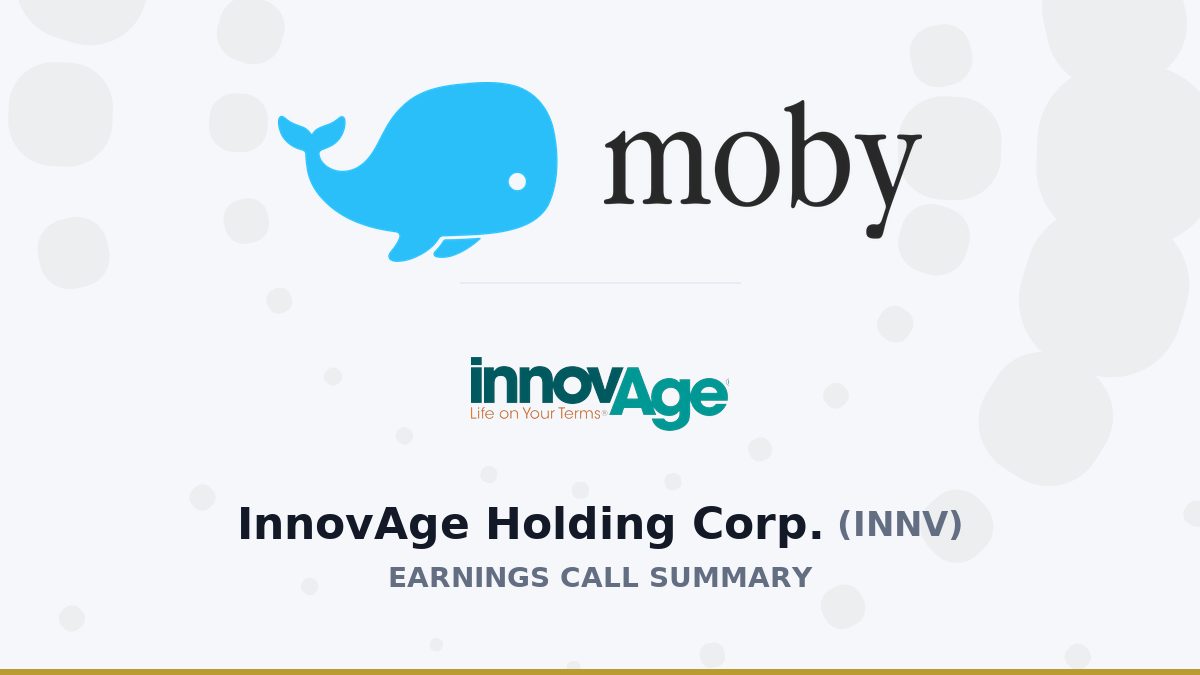 InnovAge Holding Corp. Q4 2026 Earnings Call Summary