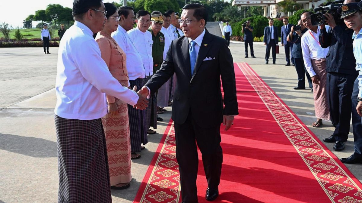 Myanmar's Min Aung Hlaing visits Cambodia as he seeks to restore ASEAN engagement