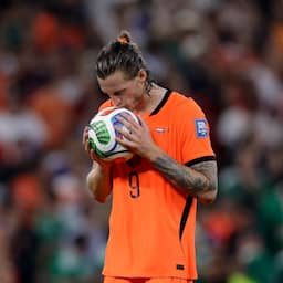 Weghorst zat al niet bij voorselectie: 'Ik zal nooit bedanken voor Oranje'