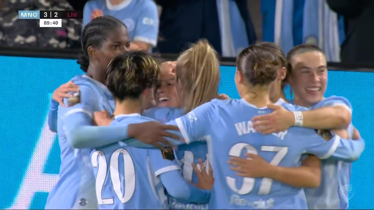 Grace Fisk med selvmål for Manchester City