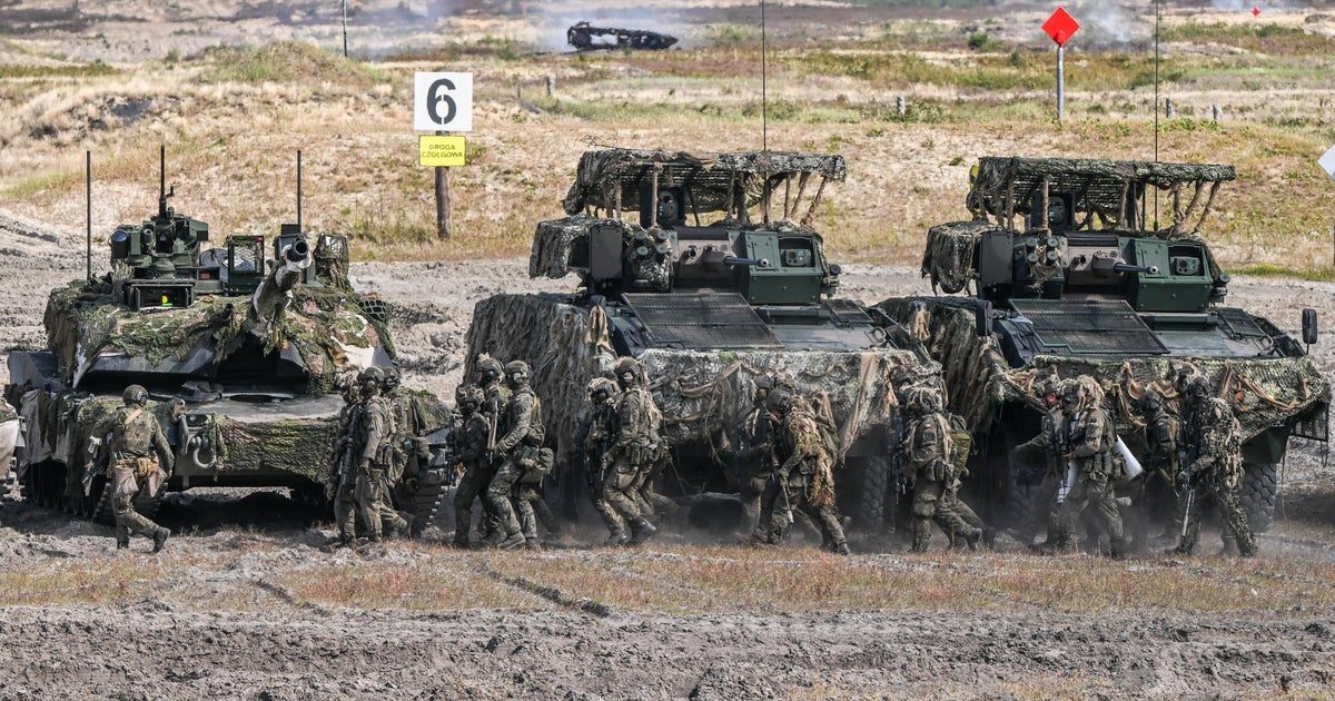 Trump touts plan for new U.S. base as Poland warns of risks from Russia