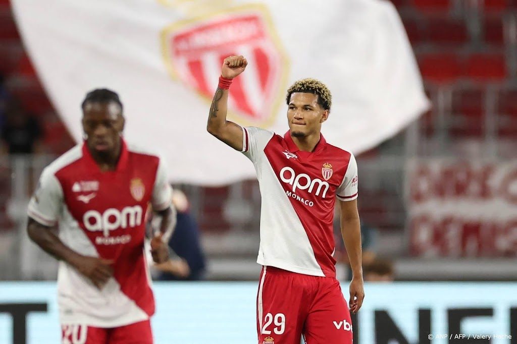 AS Monaco na late zege op Lens bovenaan in Frankrijk