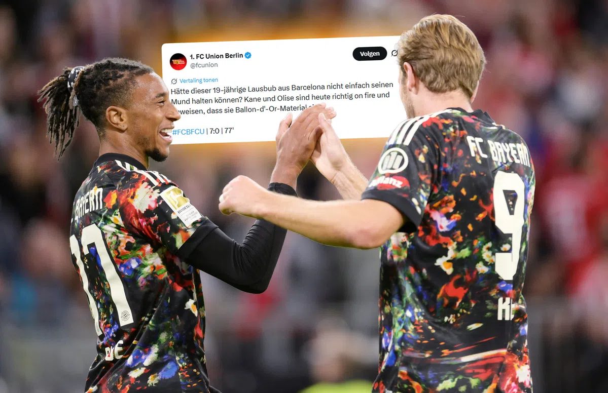 Zelfspot bij Union na sof: 'Kon die 19-jarige Barça-blaag zijn mond niet houden?'