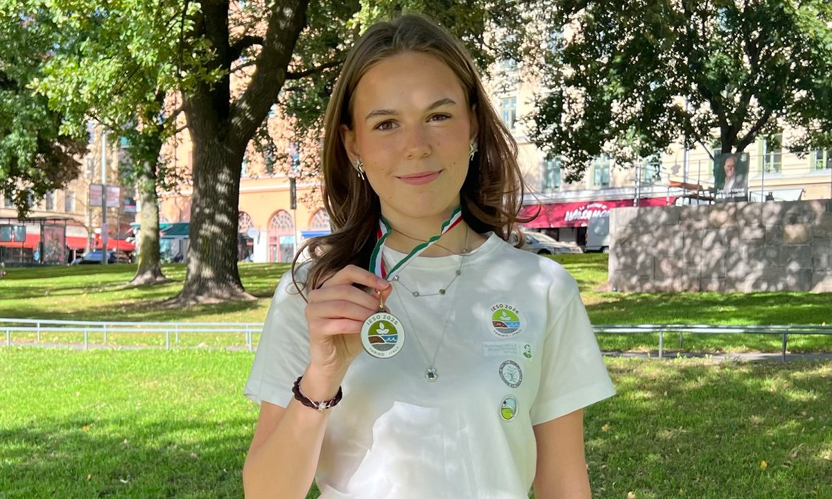 Svenska elever tog medalj i olympiad i geovetenskap
