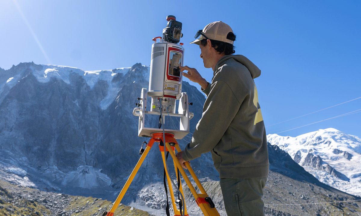 Rekordvarma sommaren får Alperna att rasa