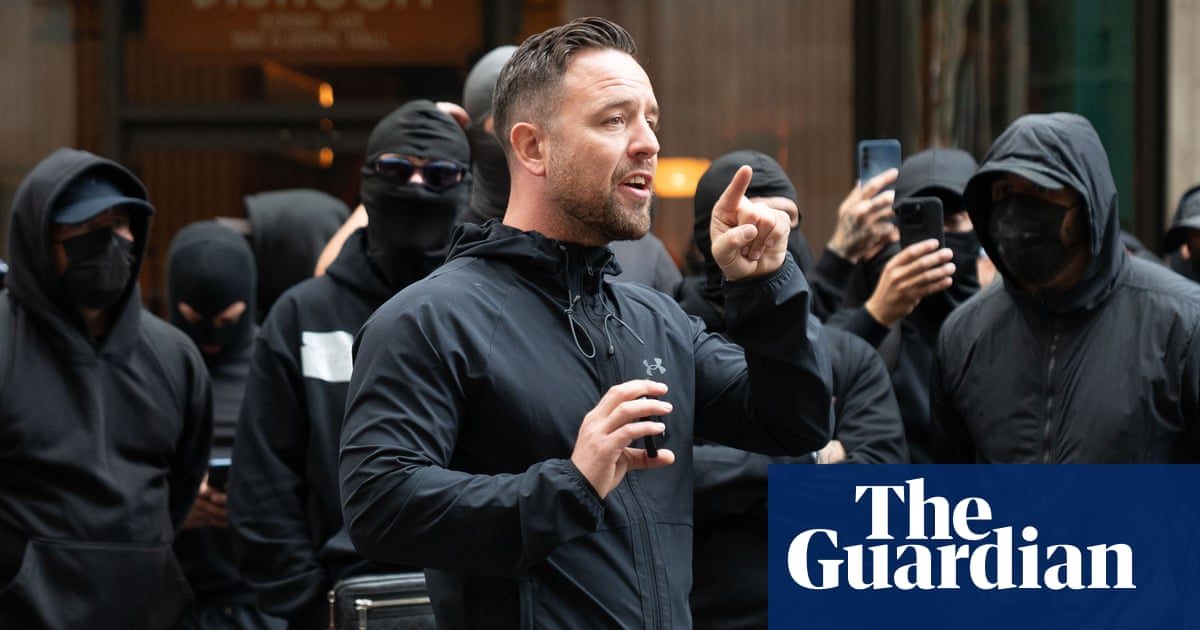 ‘Outright racist’ activist Daniel Thomas will face ‘full force of law’ over any crimes, says home secretary