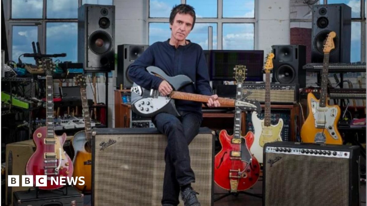 Johnny Marr guitars sell for almost £4m at auction