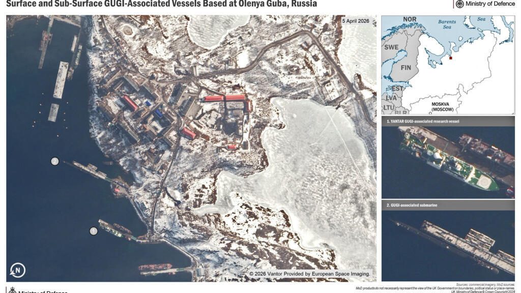 Des sous-marins russes s'entraînant à saboter des câbles sous-marins surpris au large du Svalbard