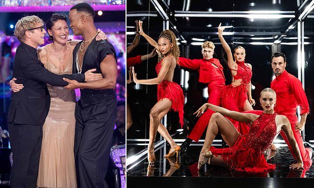 Strictly Come Dancing reveals first look at glitzy launch show as hosts Emma Willis, Josh Widdicombe and Johannes Radeb…
