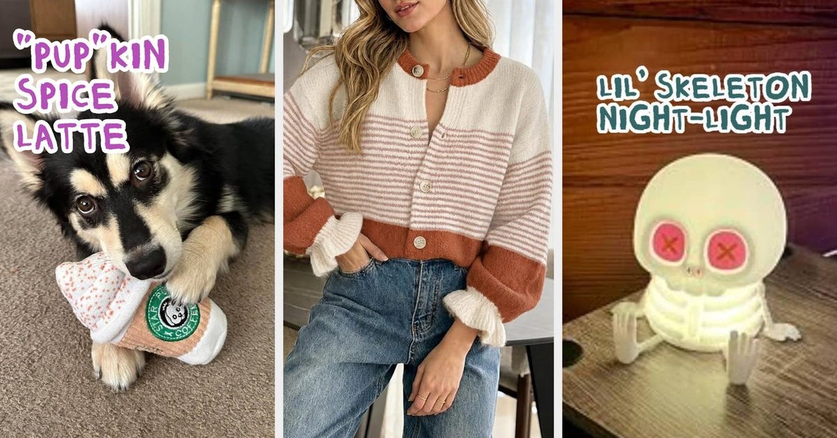 47 Delightfully Quirky Purchases To Make This Fall