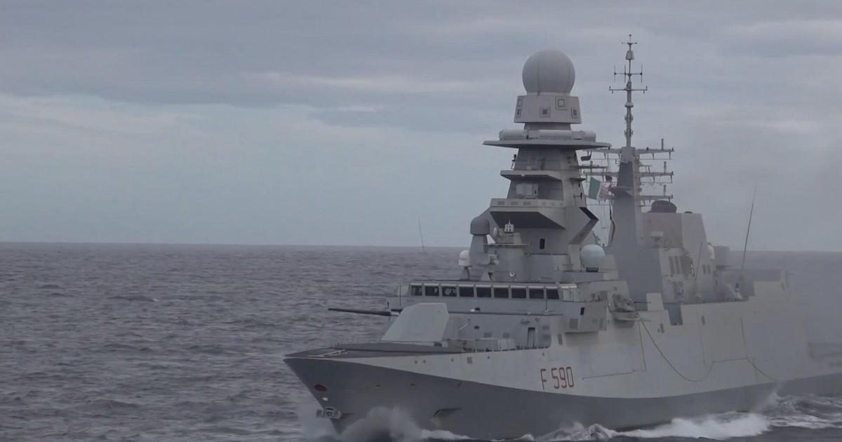 Stretto di Bab el Mandeb, in azione la fregata Bergamini