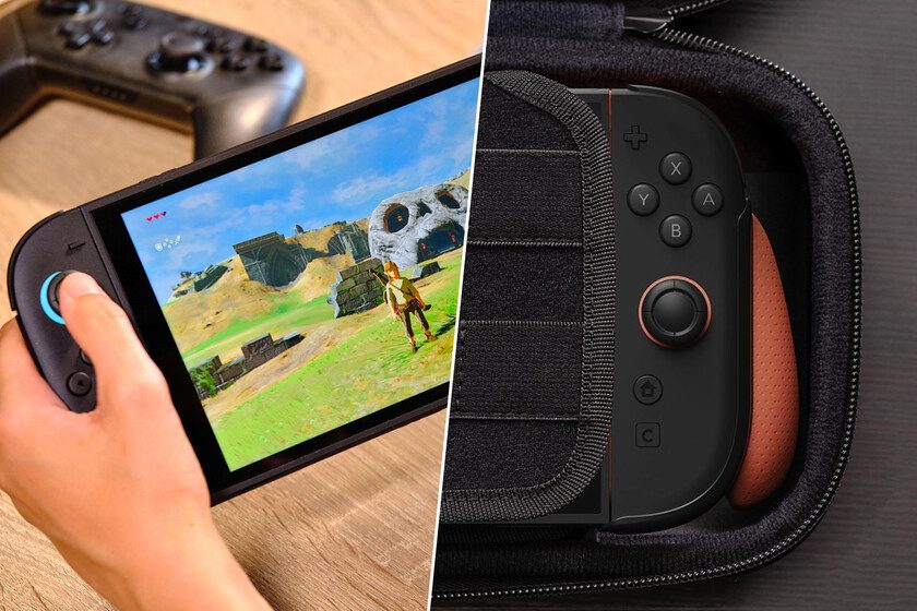 Este combo (disponible en Amazon) soluciona dos aspectos clave de Switch 2: mejora su ergonomía y la protege mientras n…