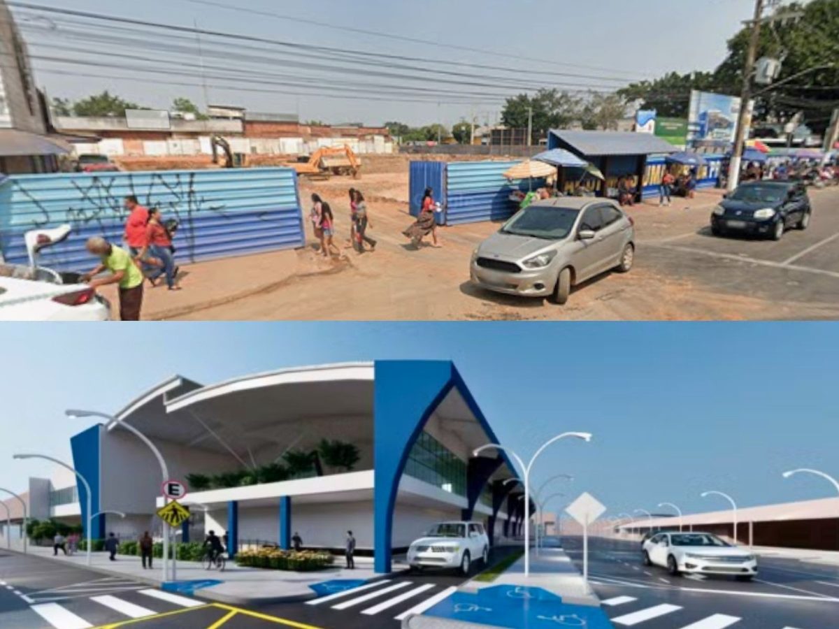 Em obras há mais de 2 anos, Mercado Elias Mansour deve ser entregue até março de 2027 em Rio Branco