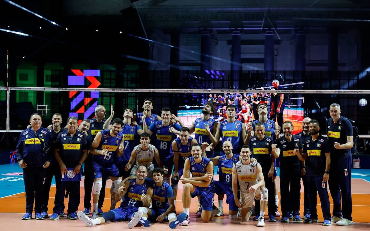 Italia-Svezia, news meteo da Napoli LIVE sulla partita degli Europei di volley maschile
