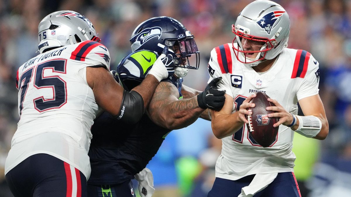 Patriots have plenty of issues after Brown's injury, Maye's turnovers marred season-opening loss