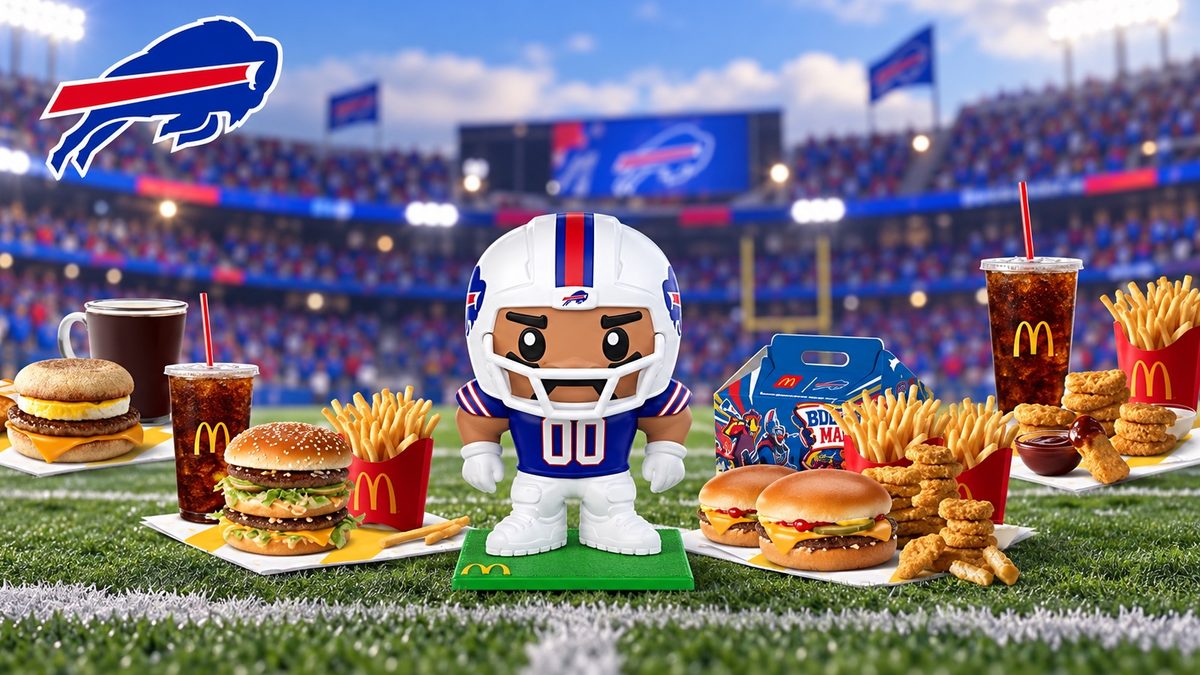McDonald’s launches New York-only CollectiBILLS Meal with Bills bobblehead