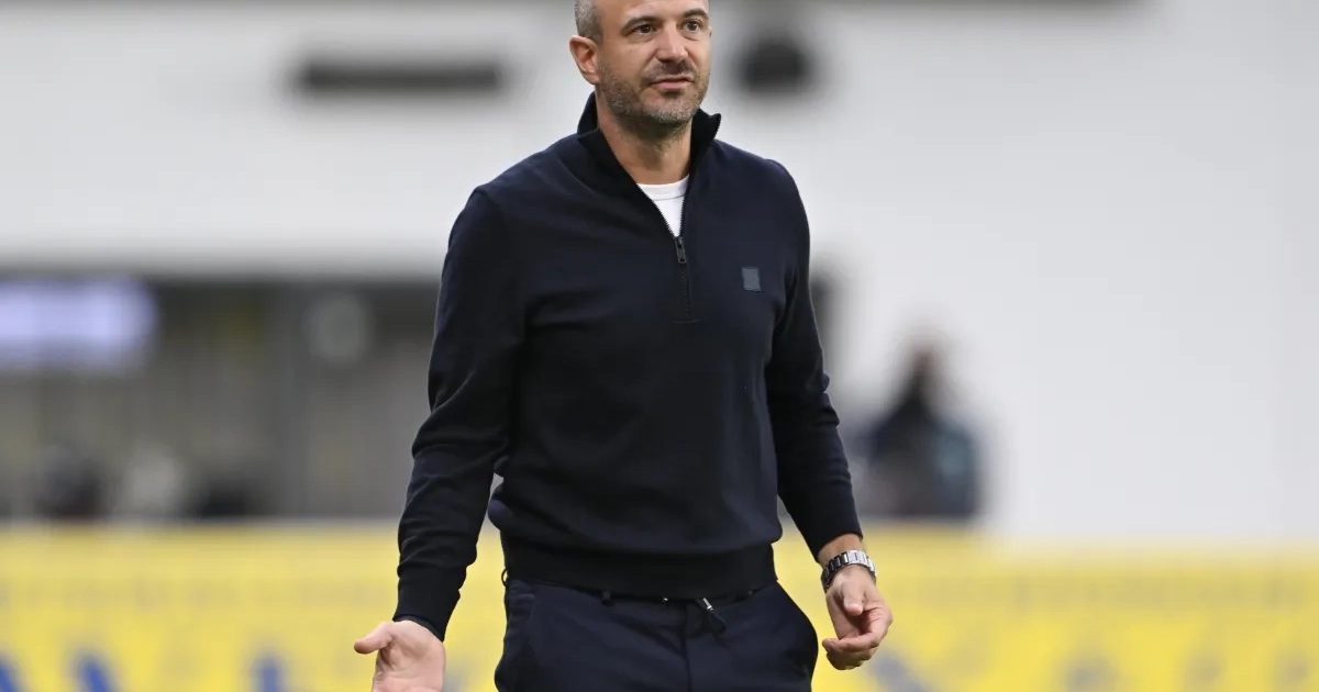 STVV-coach Frédéric De Meyer maakt duidelijk dat er iets moet veranderen