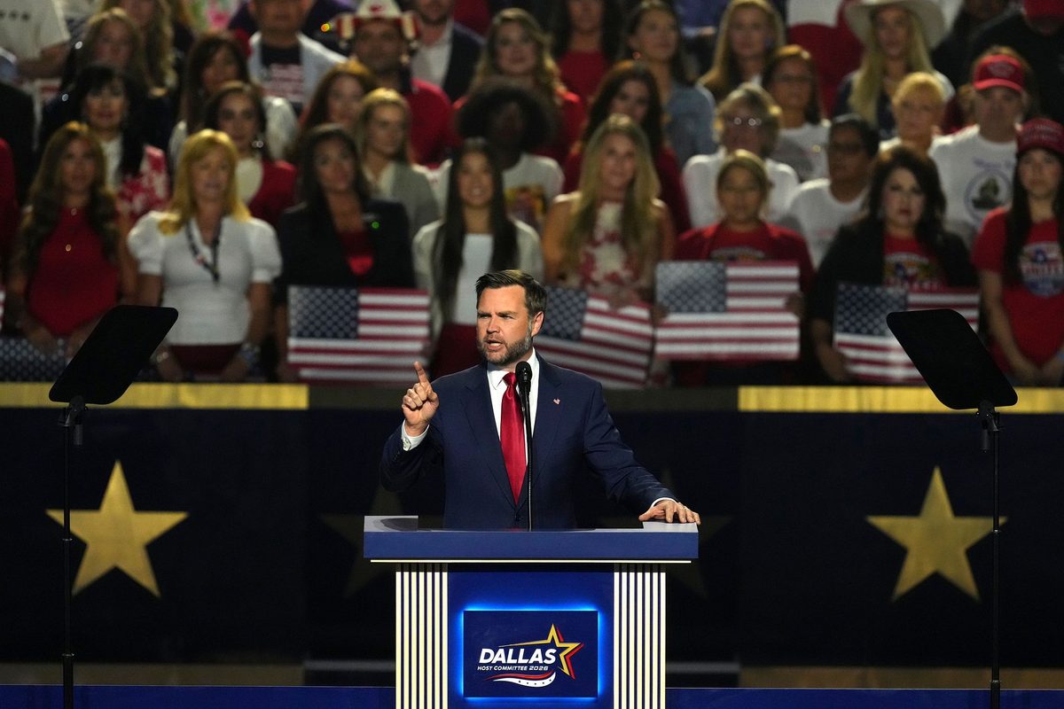 USAs visepresident : – Demokratene er hatets parti