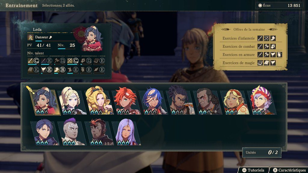 Fire Emblem Fortune's Weave : Liste des personnages recrutables et leurs conditions