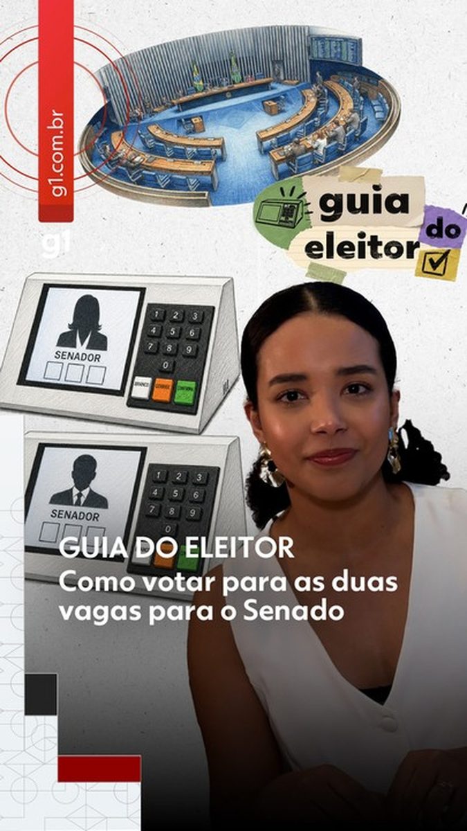 VÍDEO: veja como votar nas duas vagas para o Senado e evite erros