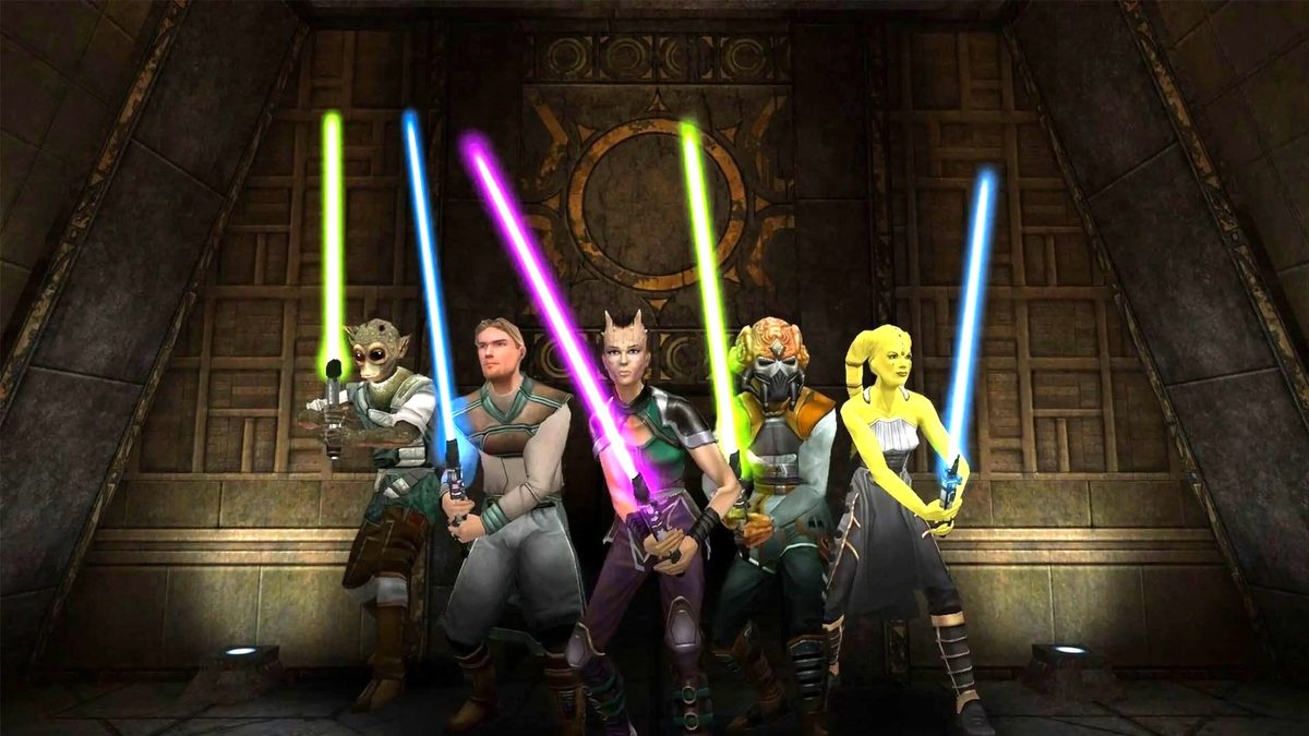 Mémoire cash - J'aime d'amour Star Wars Jedi Knight : Jedi Academy, malgré son IA pourrie et sa tech aux fraises