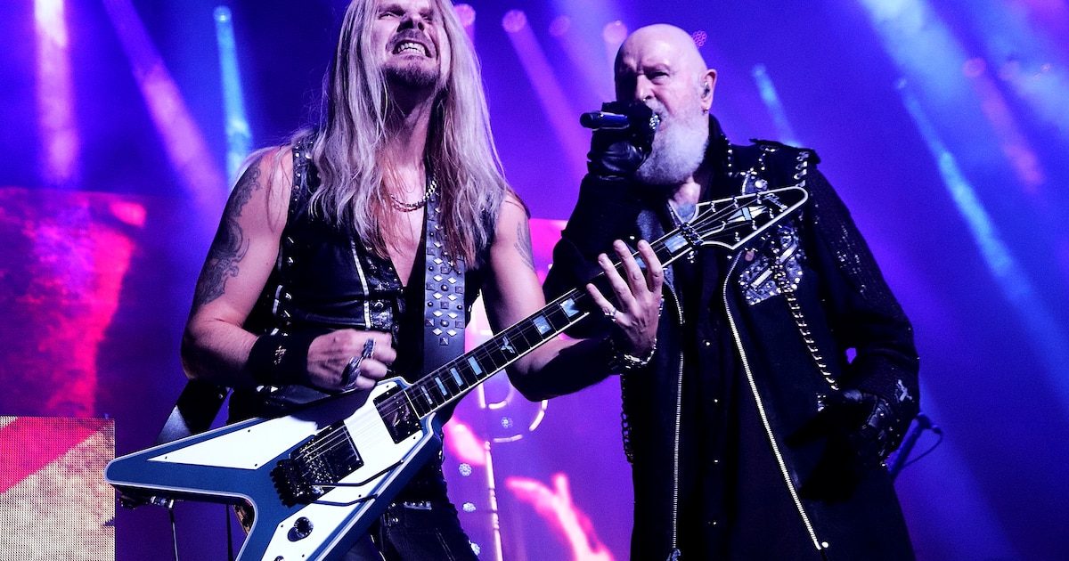 La claque Judas Priest à Forest National