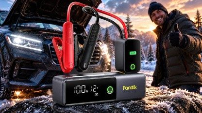 Anzeige: Fanttik Starthilfe-Powerbank mit vielen Extras zum neuen Amazon-Bestpreis unter 100 Euro