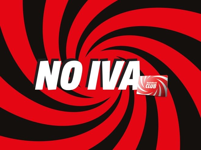 MediaWorld lancia il NO IVA: 3 giorni di sconti con MW Club online e in negozio