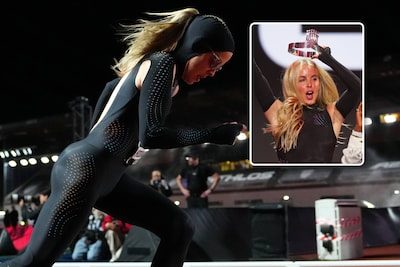“Een combinatie van mode, snelheid en wetenschap”: Britse topatlete pakt uit met Catwoman-outfit en wint luxueuze kroon