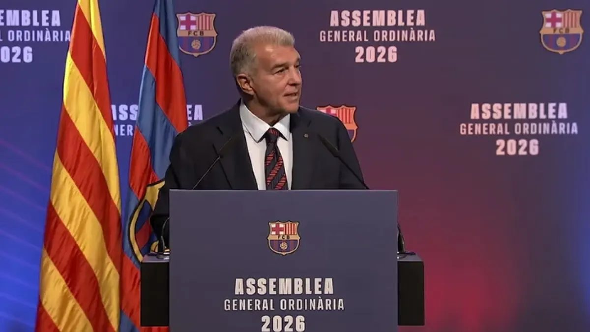 Laporta explica el sobrecoste de las obras y avanza "fórmulas alternativas para el Palau"