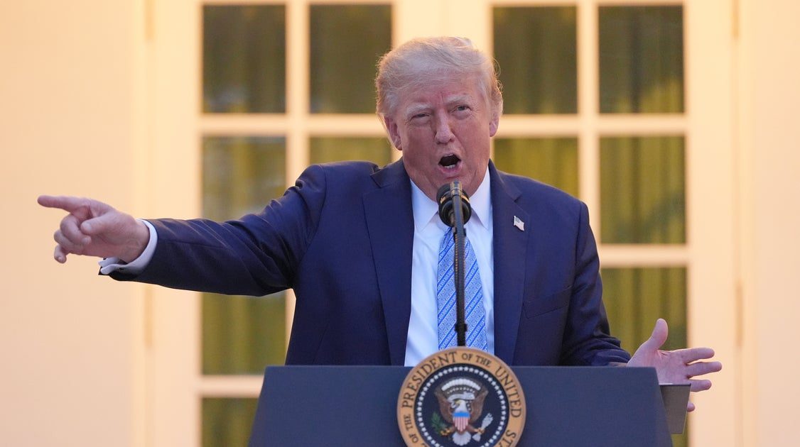 Trump Says He Is Banning CNN, Politico, MS NOW From White House